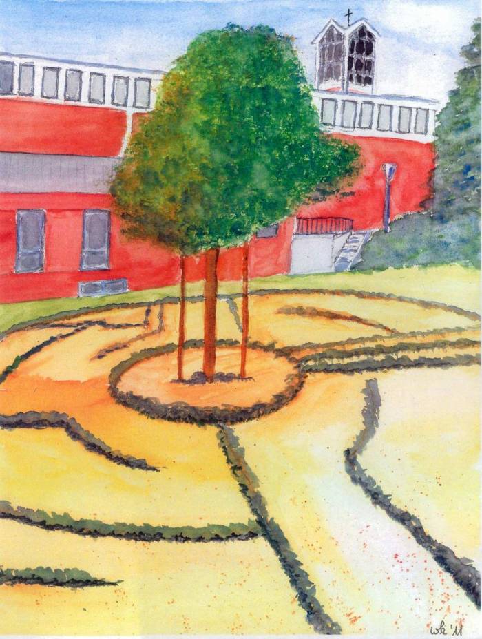 Aquarell von Frank Wecker, 2011