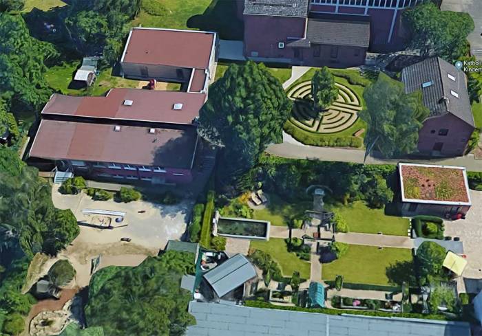 Luftbild Kindergarten © Google