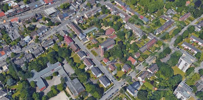 Luftbild Rabenstraße © Googel-Maps